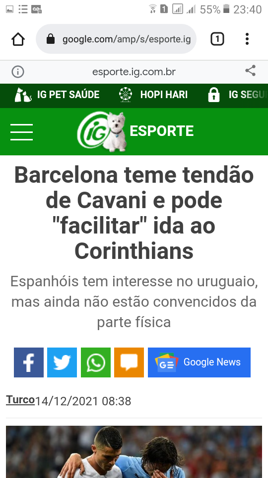 S� Vem, Cavani.
