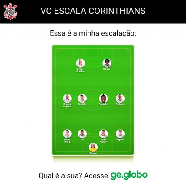 Minha escala��o