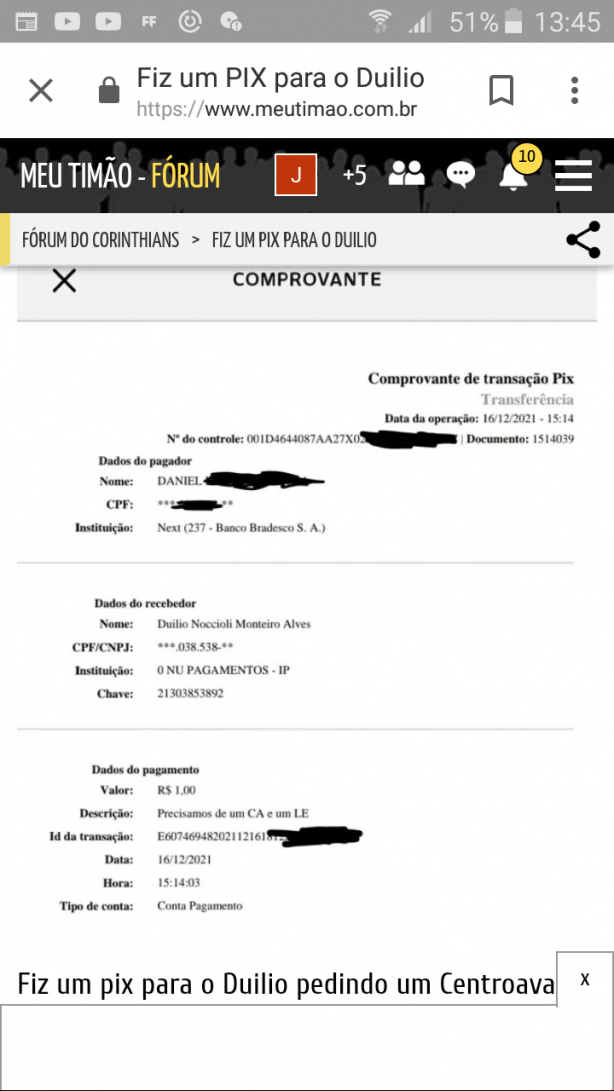 Pix pra duilio bora fiel