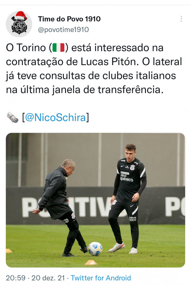 Torino interessado no Piton