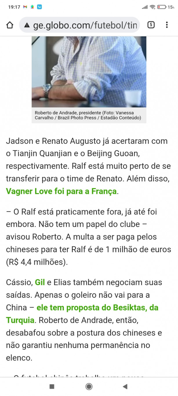 Gest�o Roberto de Andrade olhem isso .