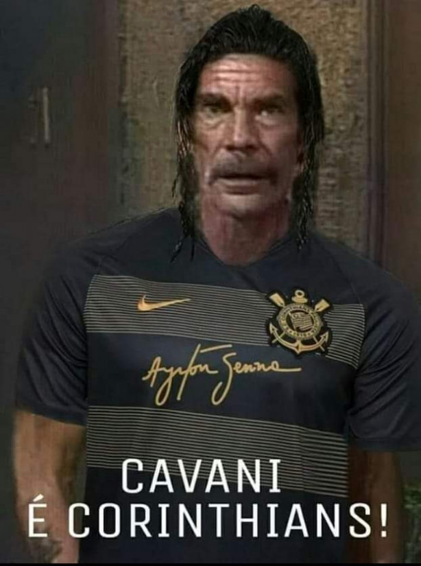 Cavani é do Corinthians