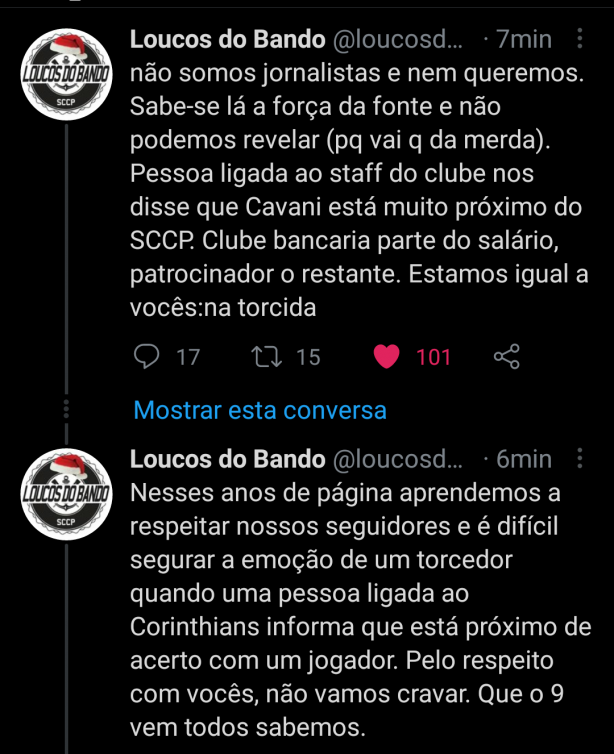 cavani pr�ximo!