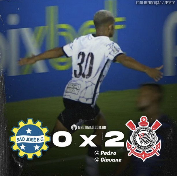 Destaques da partida de hoje - Corinthians X São José!