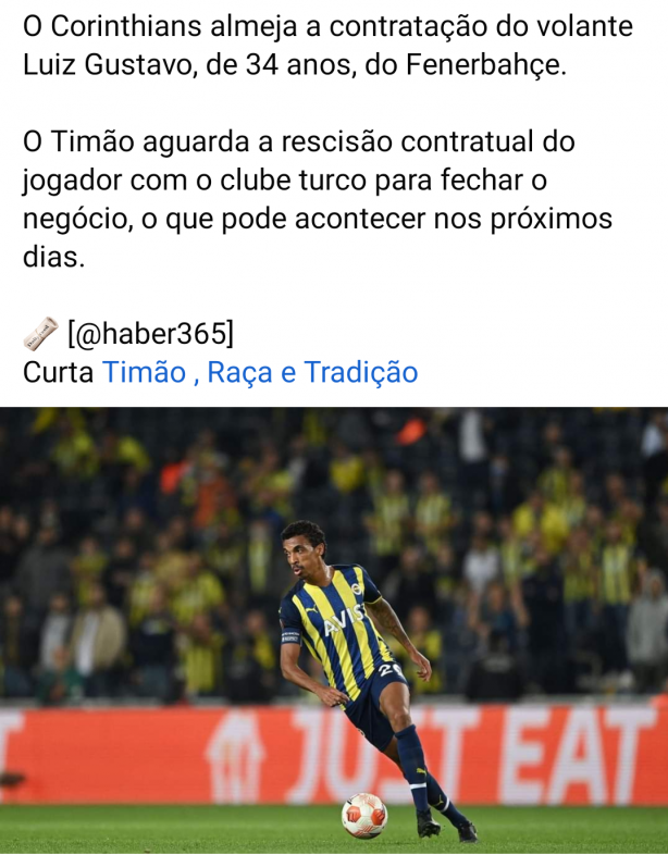 Luiz Gustavo vem ai
