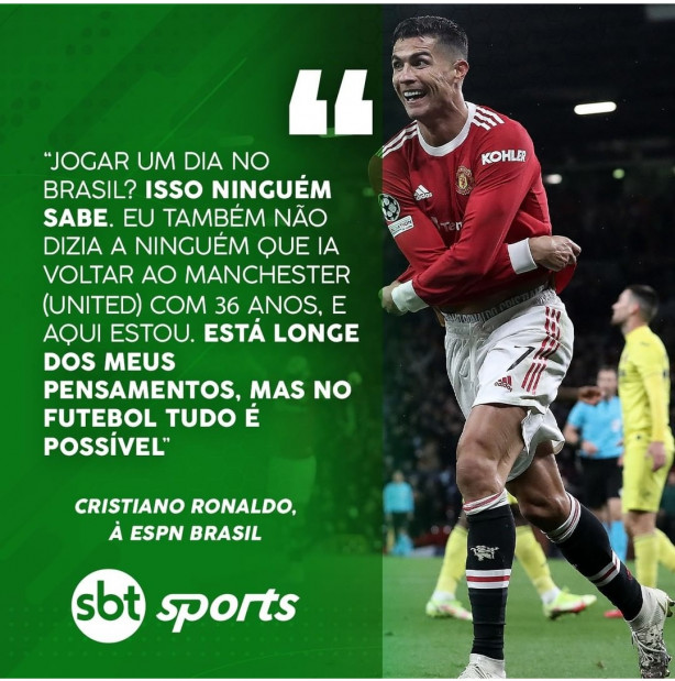 CR7 deu a dica!