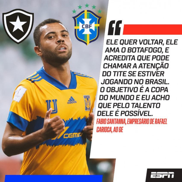 Rafael Carioca, oportunidade surgindo!