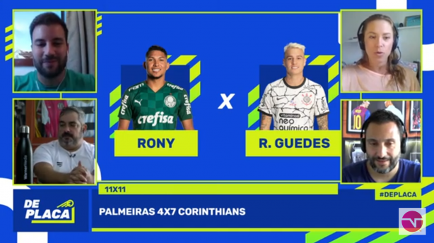 Corinthians x Palmeiras 11x11