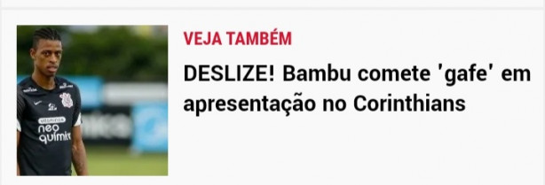 deslize "bambu comete gafe em apresenta��o"