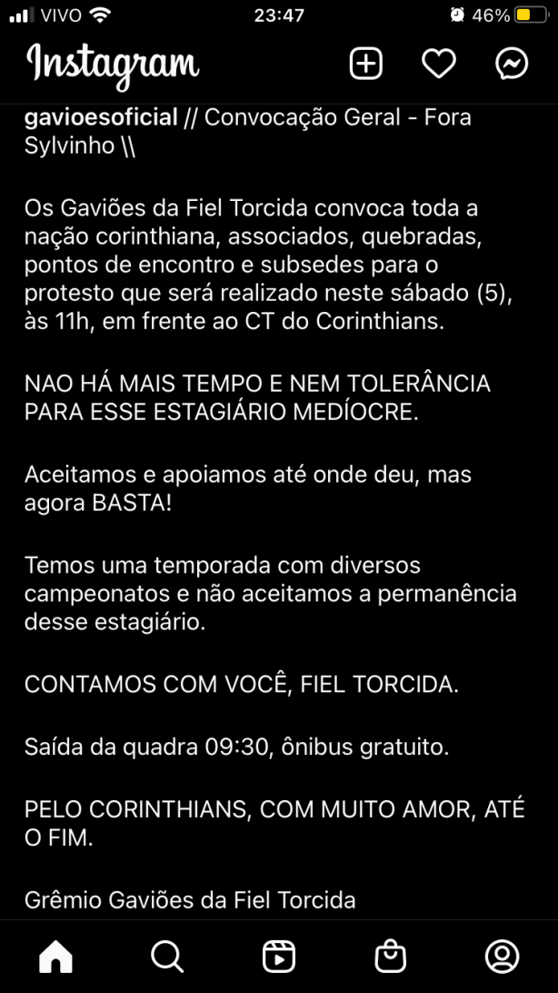 at� quem em fim! (nota oficial)