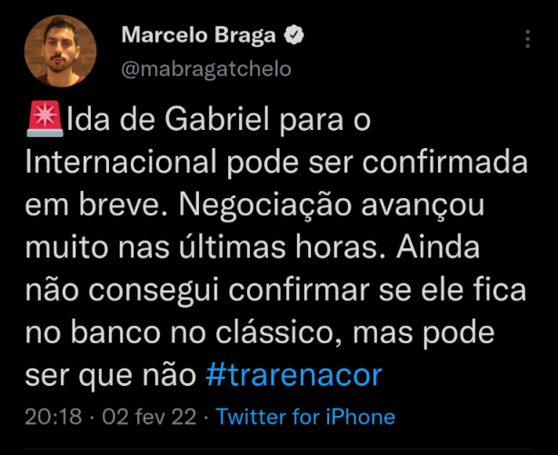 Gabriel � do inteeeeer