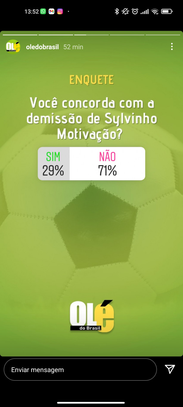 Olha o medo dos caras