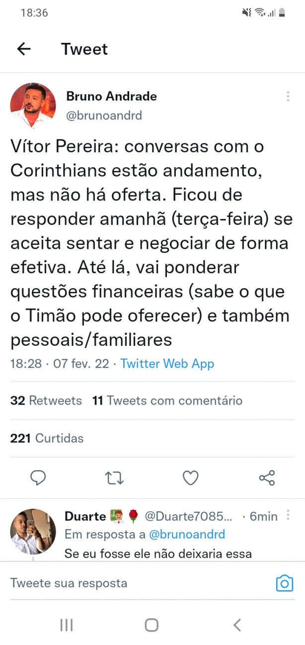 informa��o de Agora-Vitor Pereira
