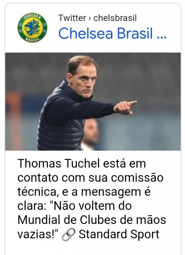 Fiquei super feliz com esse tweet