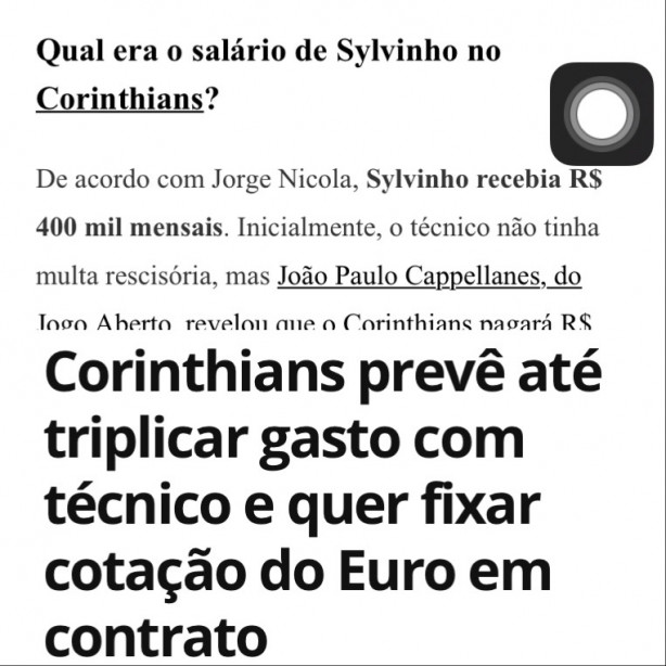 Quanto Corinthians pode pagar no novo técnico (fonte)