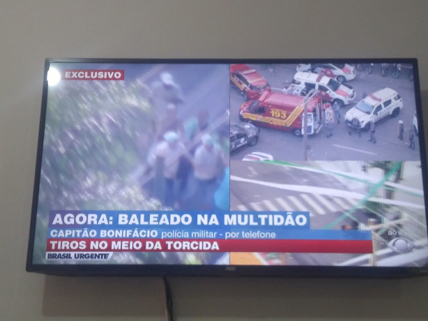 Cuidado, cara. Acabaram de matar um l� no allianz
