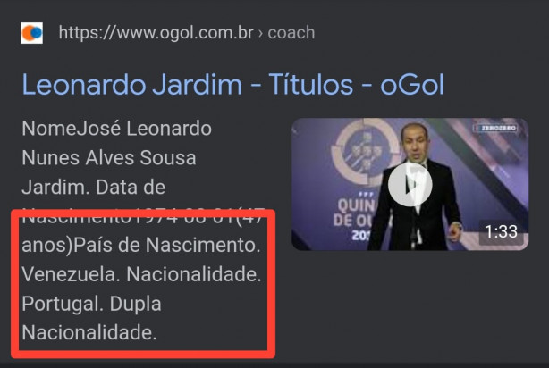 N�o � Luis Castro!