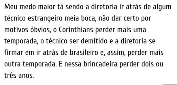 Aparentemente previ o futuro kkkk
