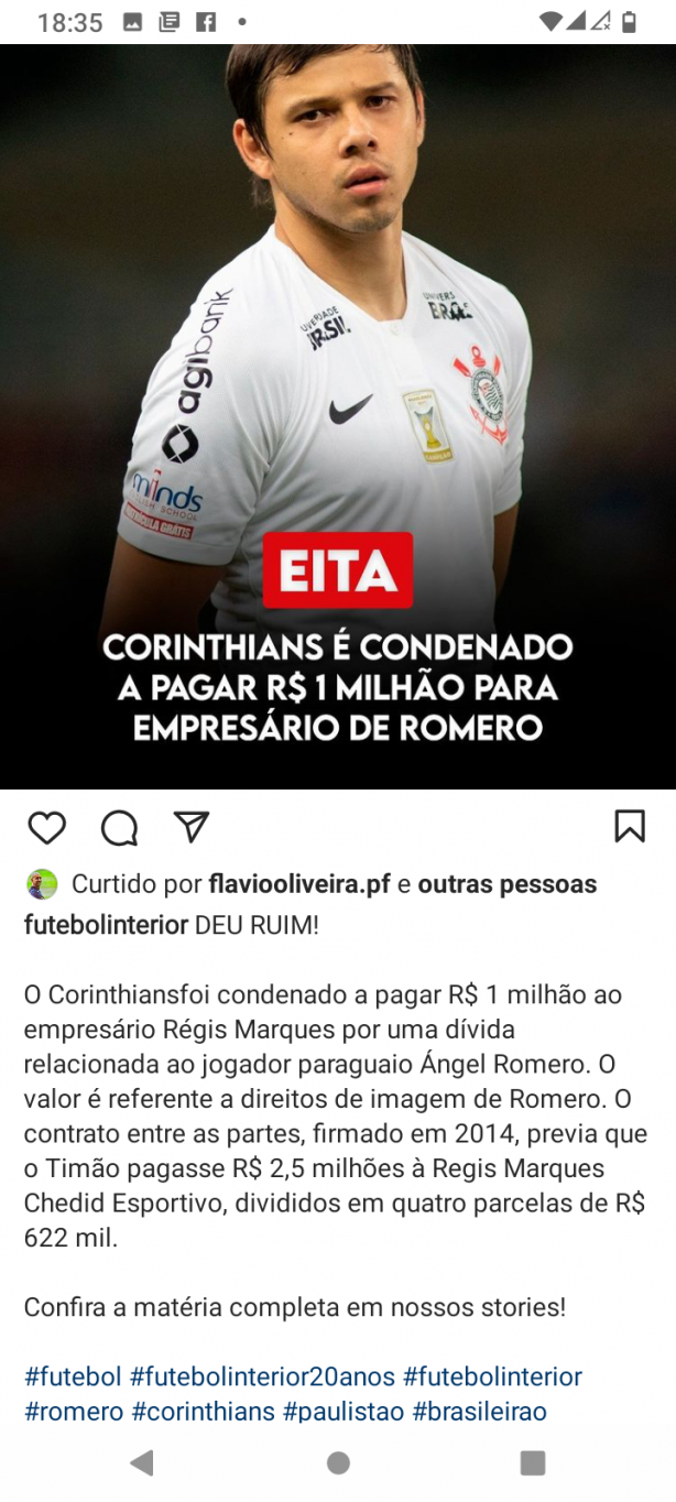 Galera isso e ver�dico sobre Romero?