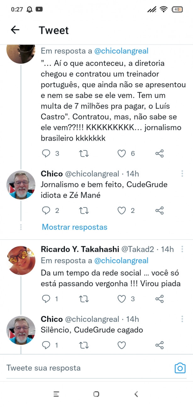 Chico Lang est� pistola KKKK