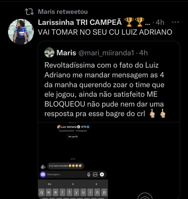 Luiz Adriano meteu essa