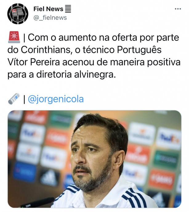 Habemus treinador