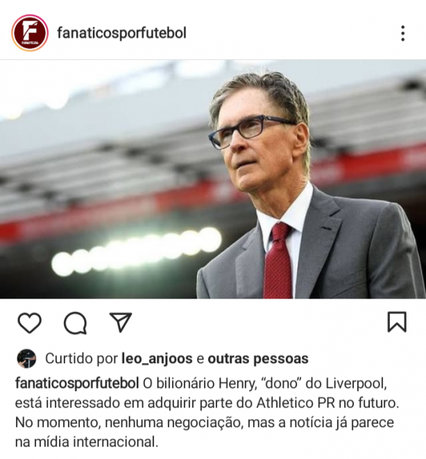 O Athletico paranaense  um clube para criar cautela caso se transforme em SAF