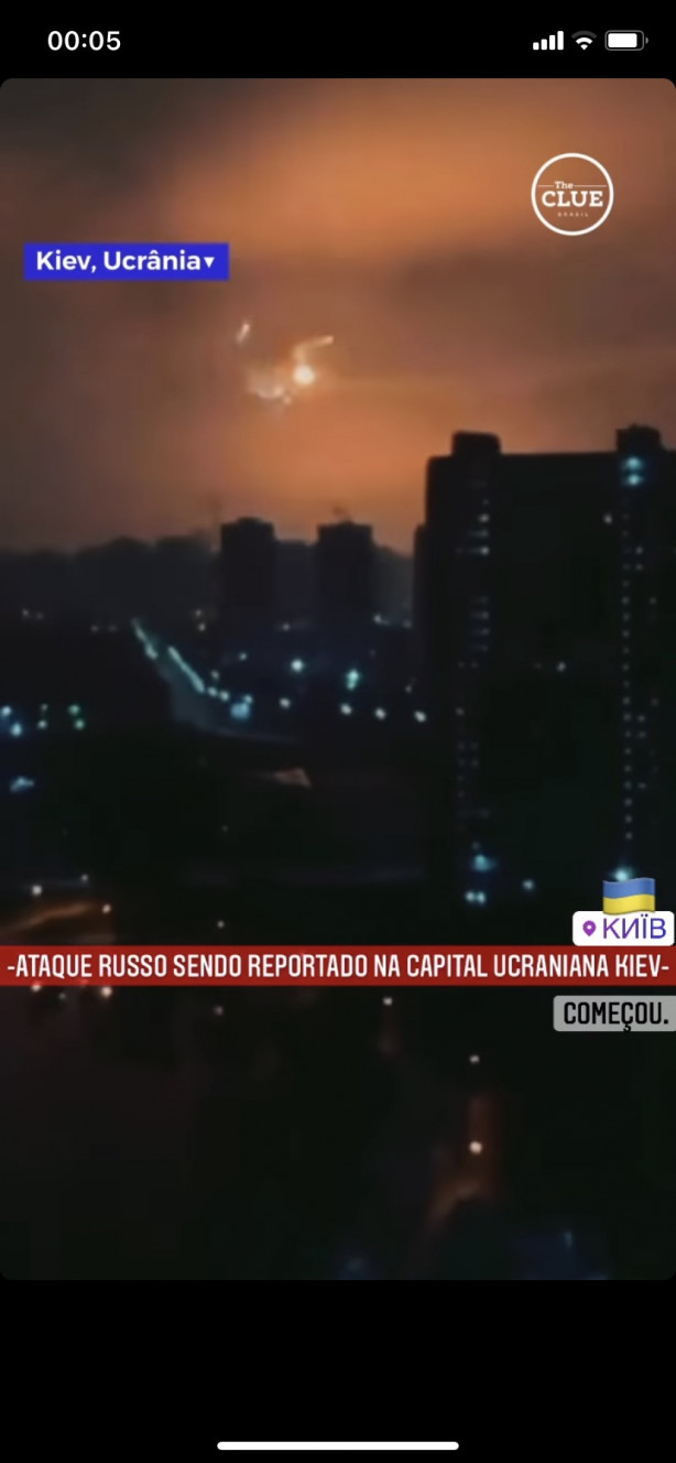 OFF - o ataque chegou na capital da ucrânia