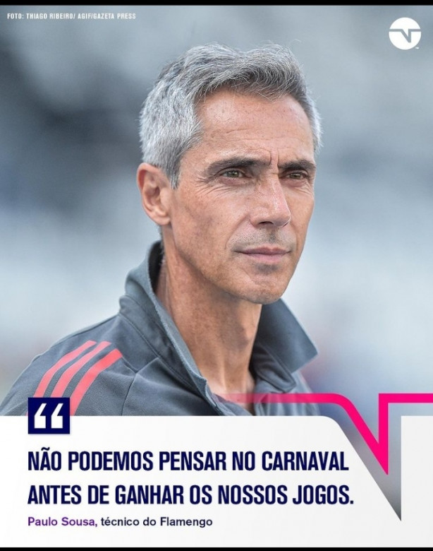 Paulo sousa n�o dura muito KKKKK