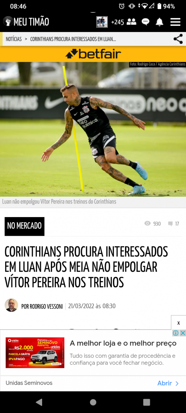 A not�cia � boa, por�m...