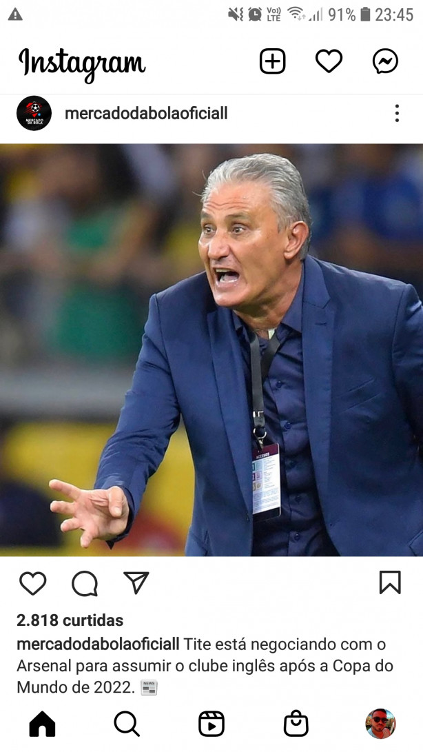 Tite de volta?