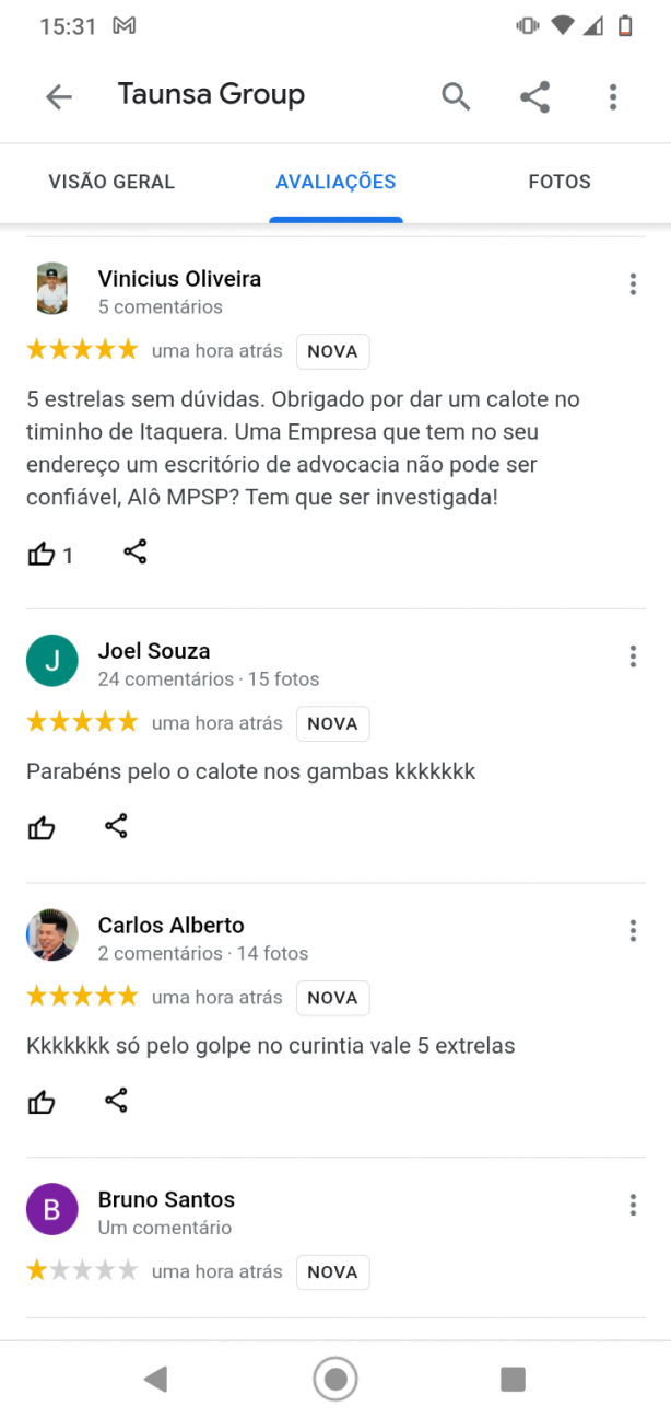 Antis amando o calote da taunsa