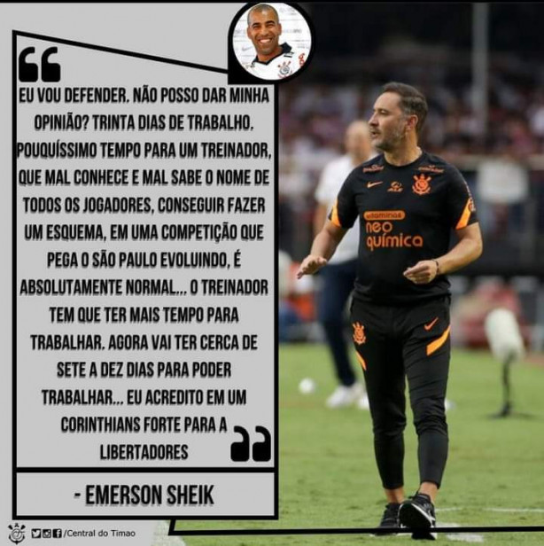 Emerson Sheik sobre Vitor Pereira...