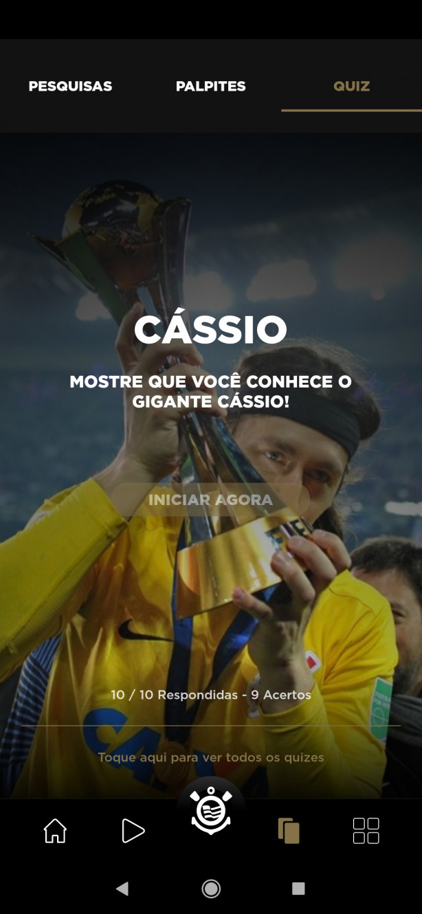 Legal o app do Corinthians