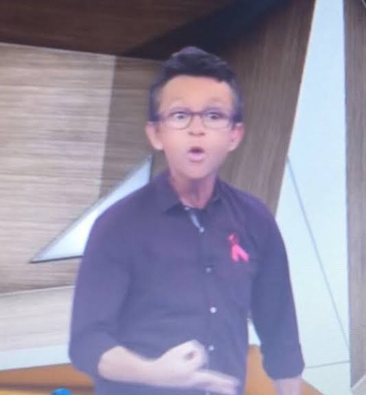 Craquinho neto deu o papo