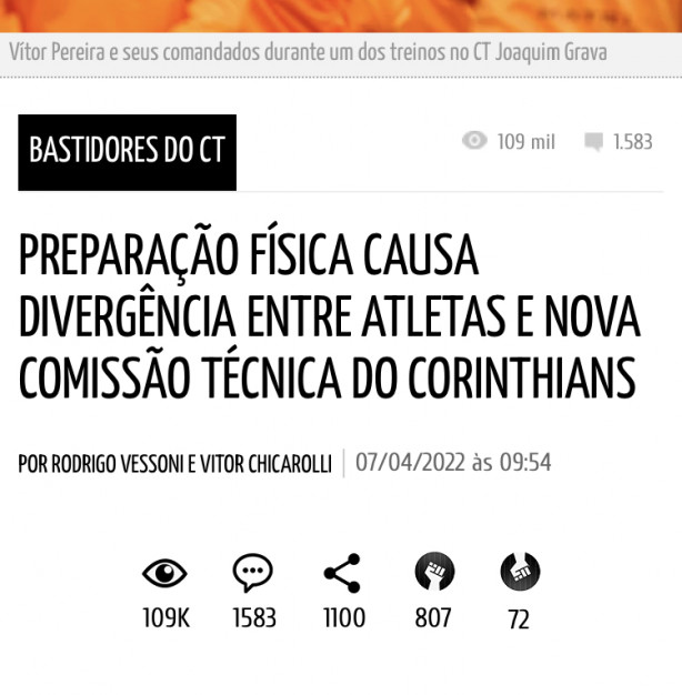 Palavras do Renato Augusto!