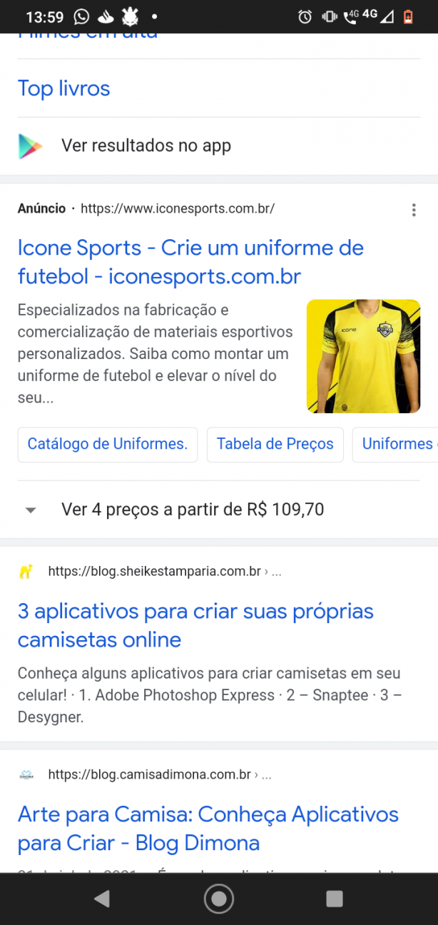 Inova��o camisas Nike!