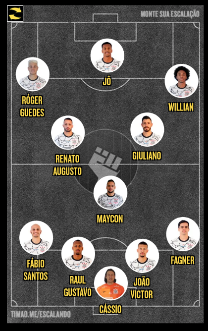 Exatamente esse time pra hoje!