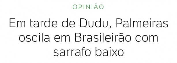 M�dia: mais um onde da pra perceber medo
