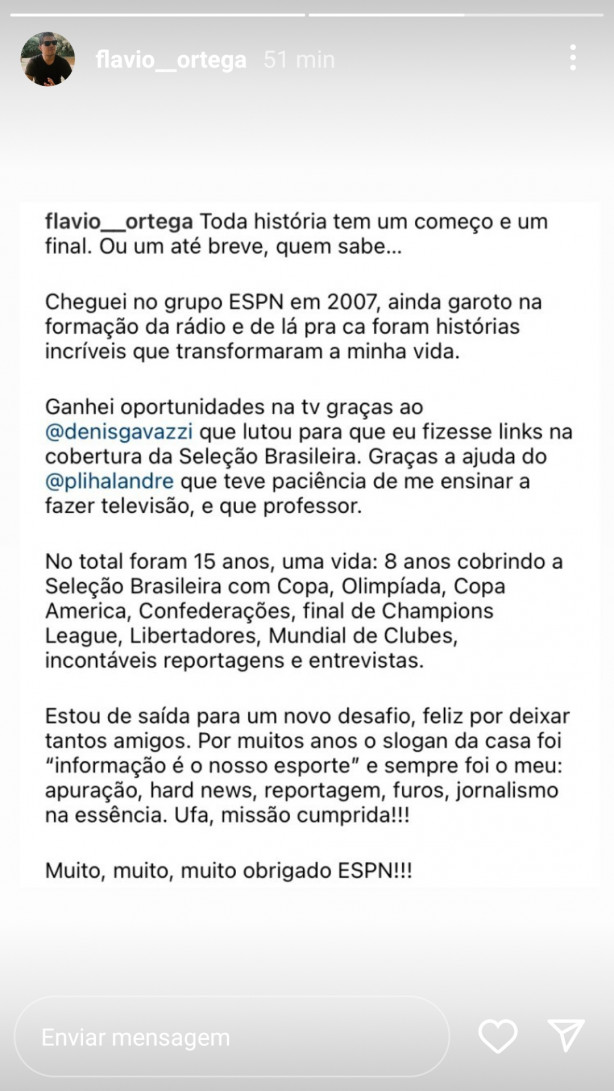 O melhor setorista do Corinthians de sada da ESPN