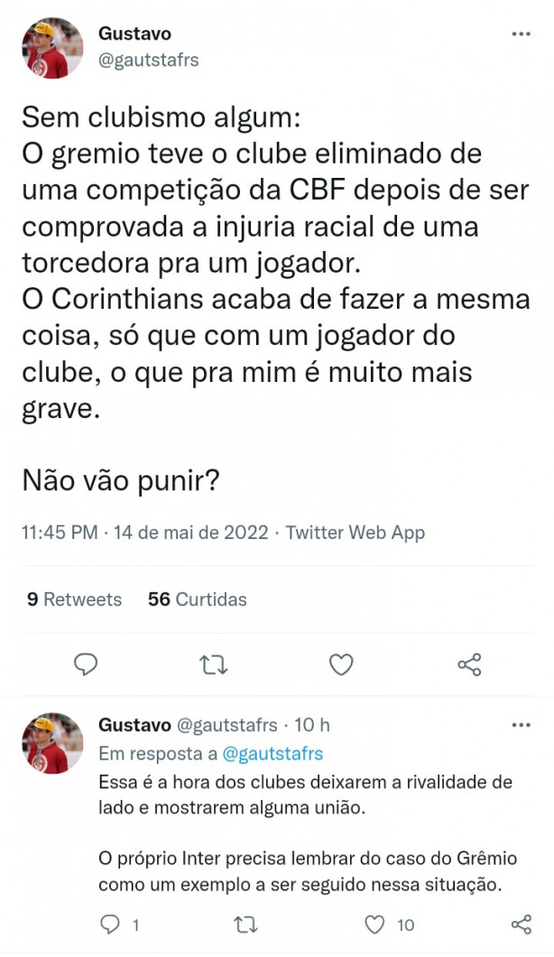 Corinthians tem que ser punido!