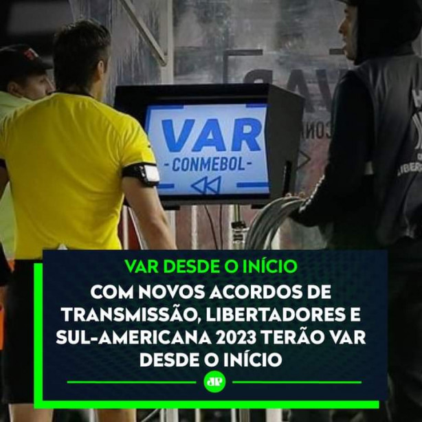 informao: VAR na fase de grupos da Libertadores 2023