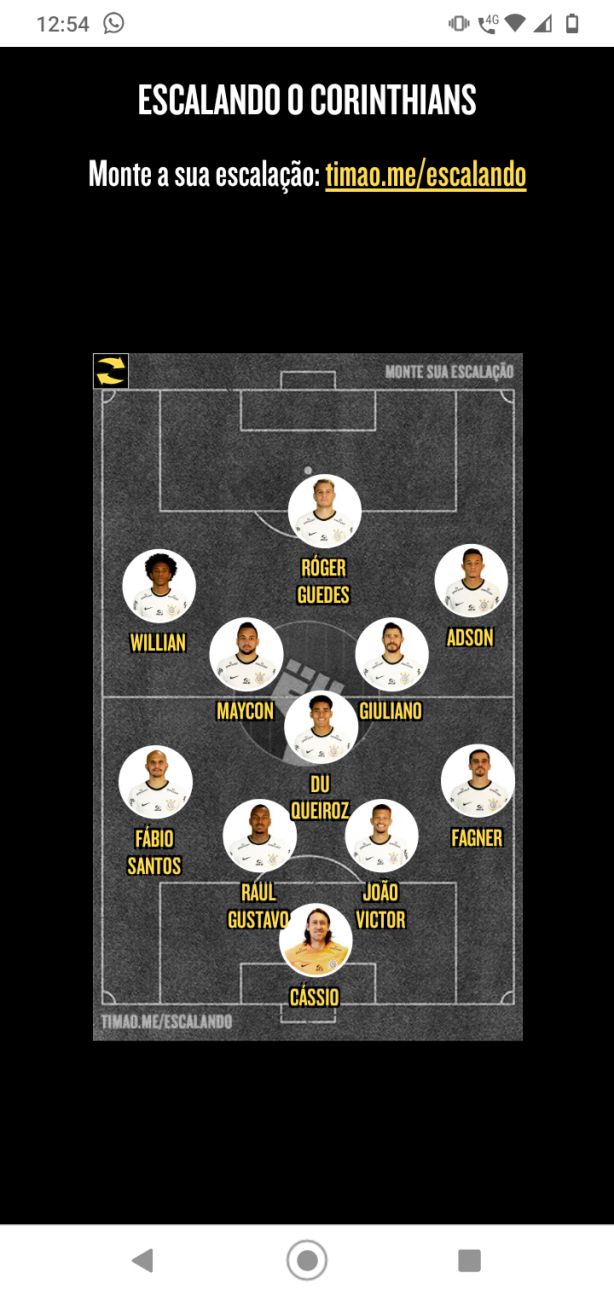 Time para mata mata