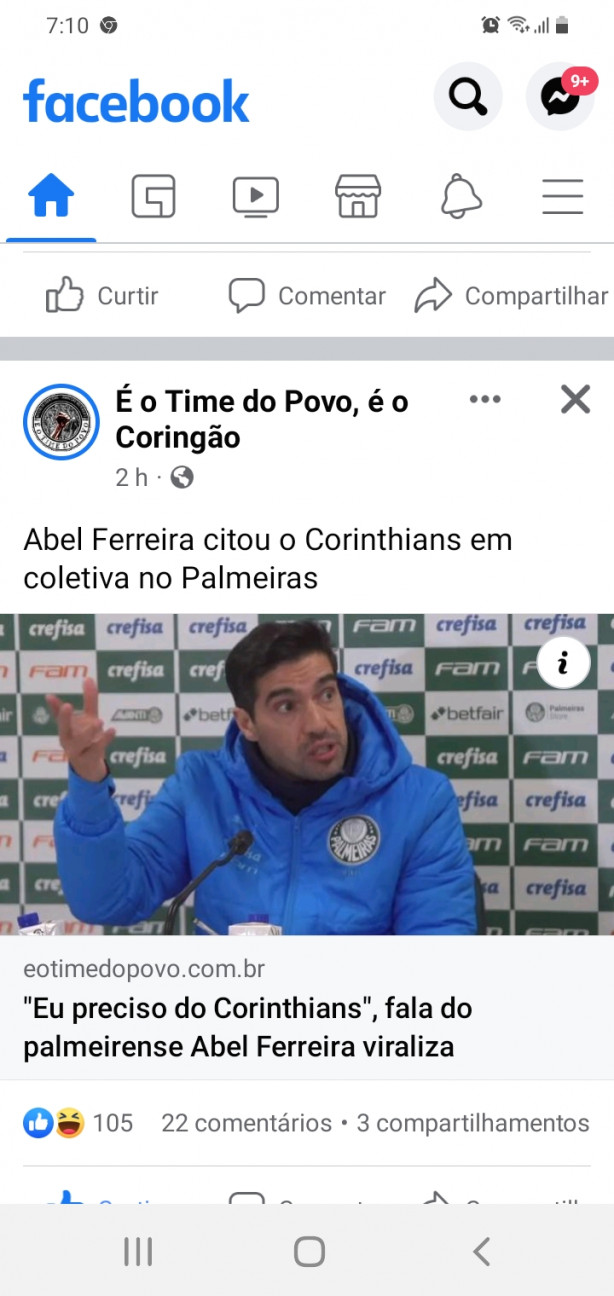 Fala Abel Ferreira..