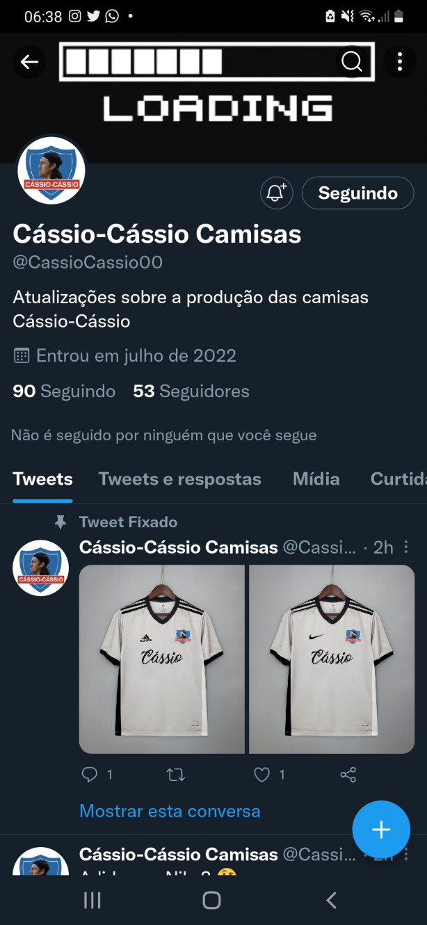 Camisa Cássio-Cássio