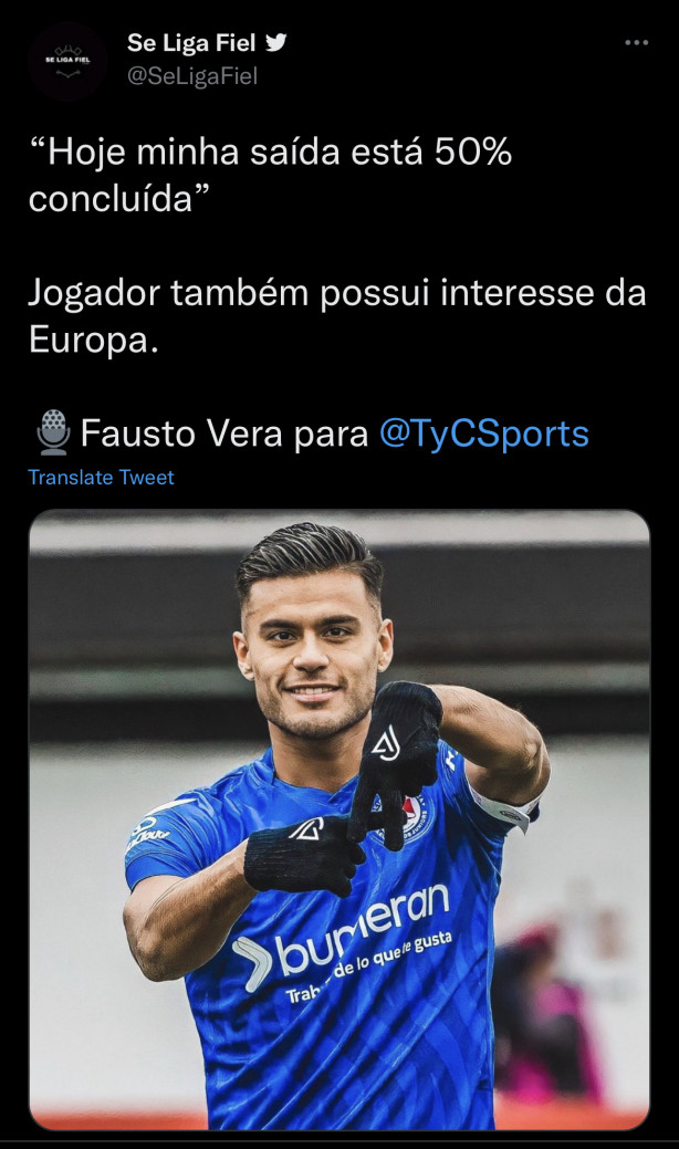 Fausto vera - atualiza��o (11h50)