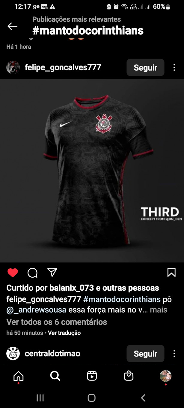 Camisa linda! Uniforme 4 do tim�o