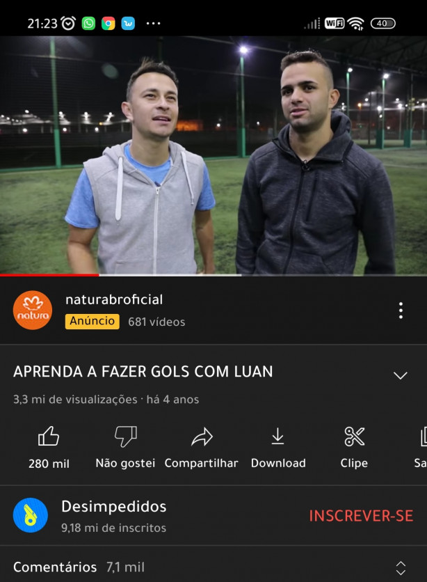 E essa p�rola aqui ...