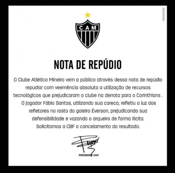 Nota de Rep�dio!