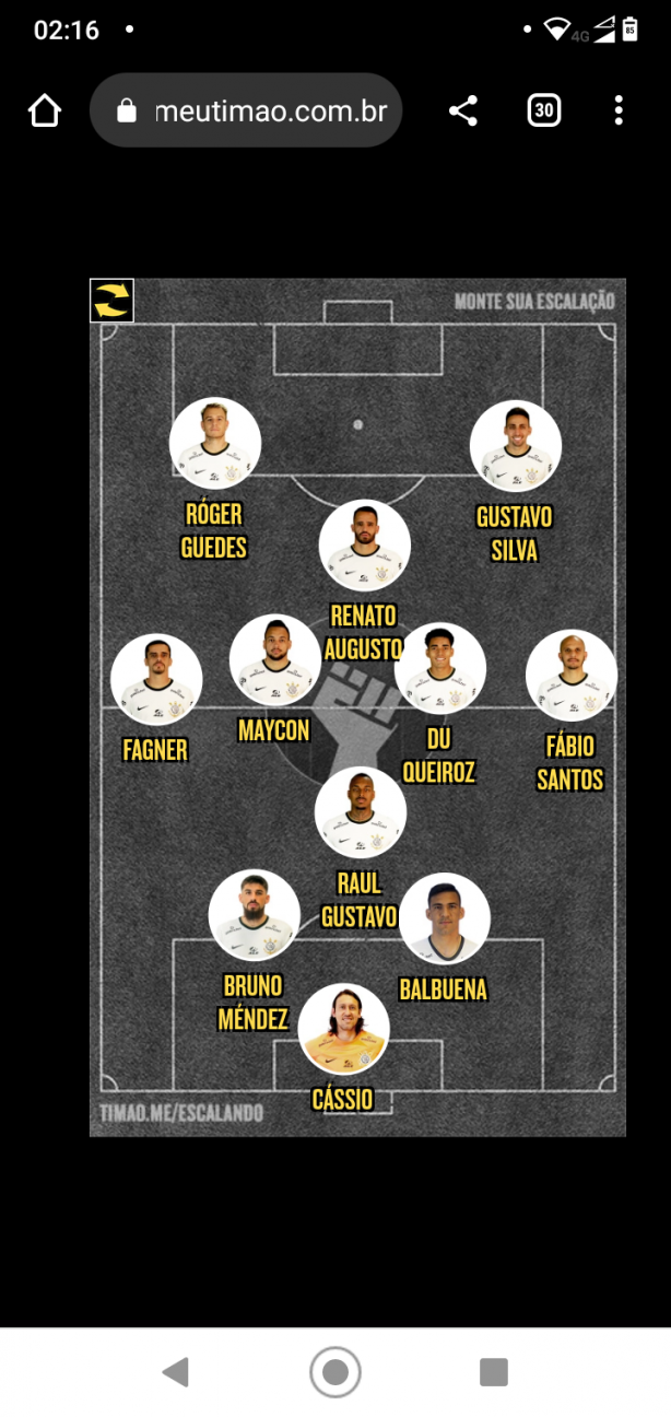 Time pra ter�a